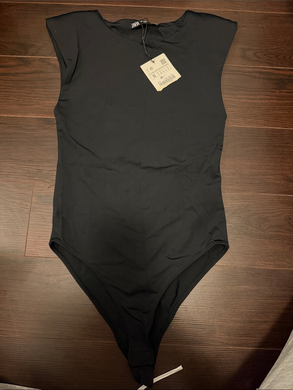 Zara Black One-Piece Bodysuit